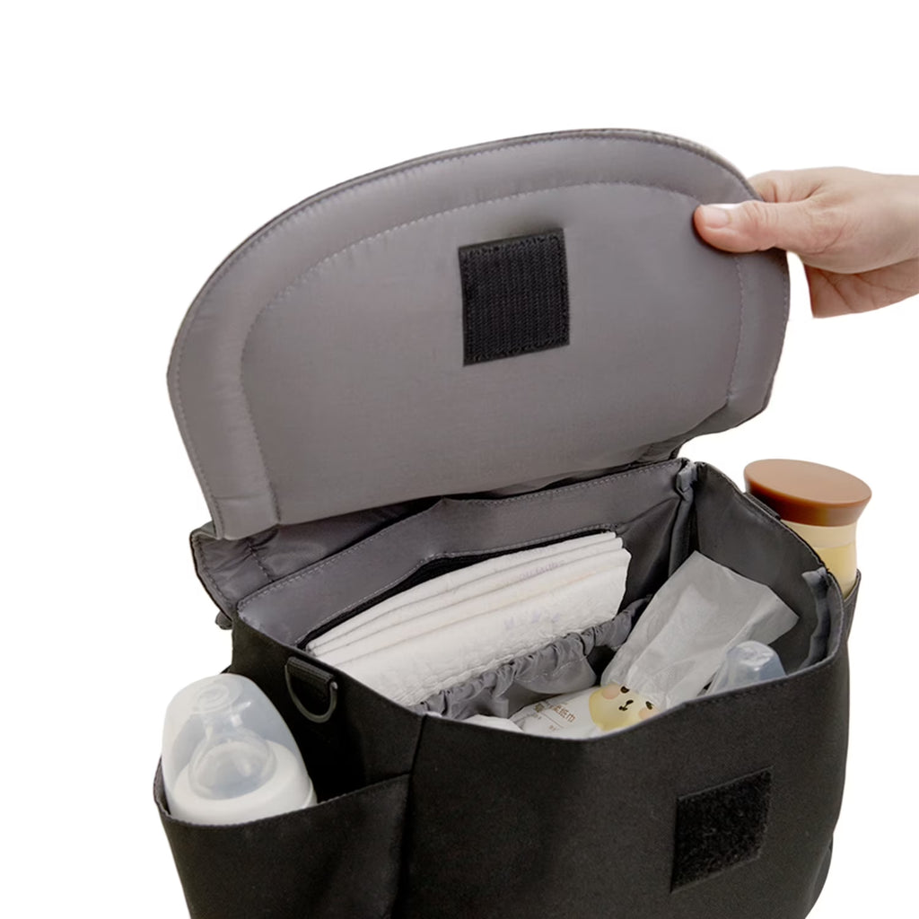 Black Diaper Organizer Bag