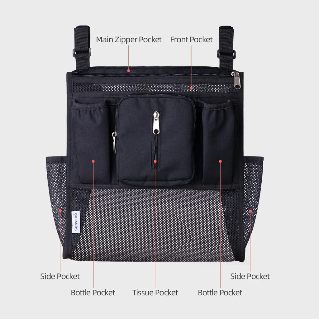 2-in-1 Stroller Cup Holder Organizer