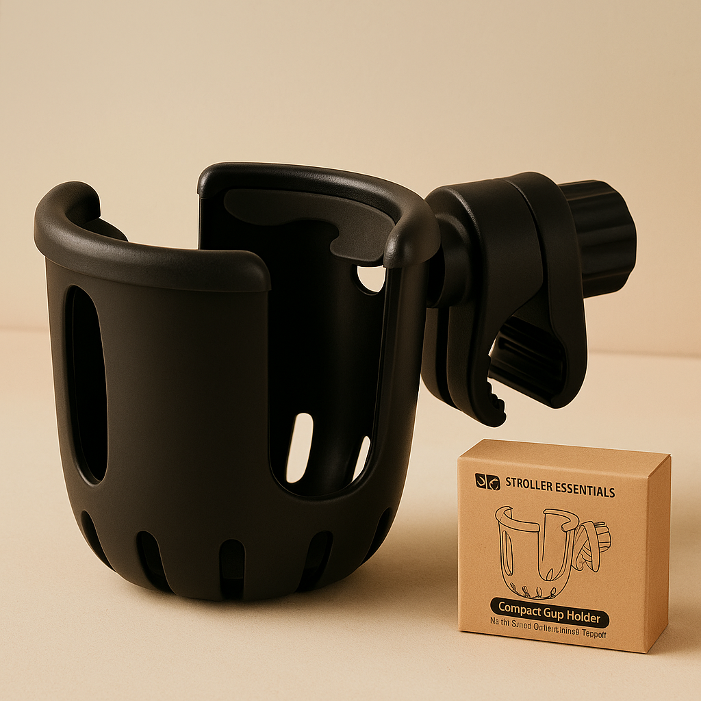 Compact Stroller Cup Holder