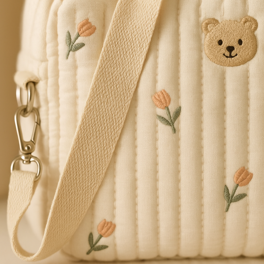 Cute Bear Diaper Organizer Bag