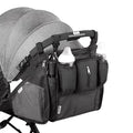 2-in-1 Stroller Cup Holder Organizer
