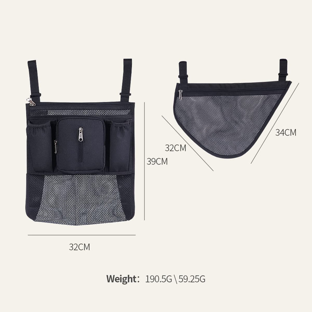 2-in-1 Stroller Cup Holder Organizer