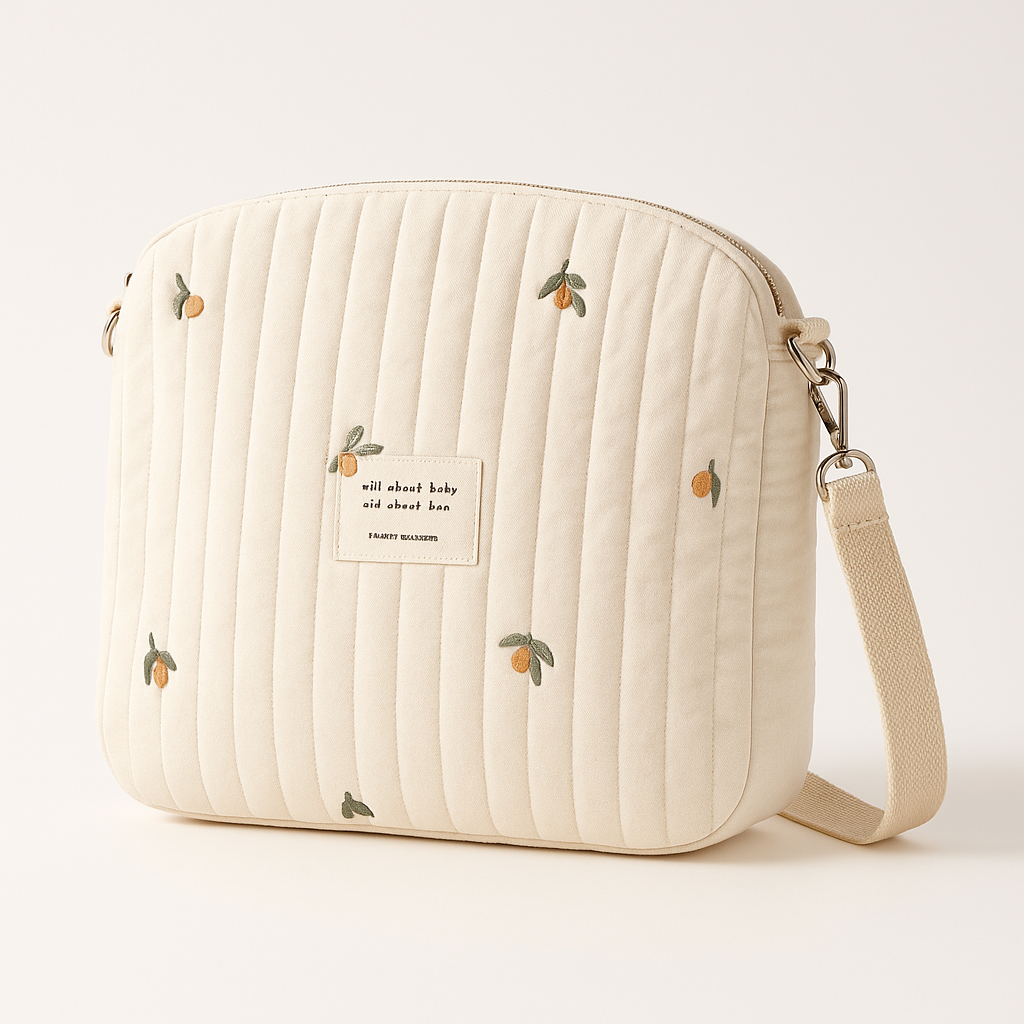 Quilted Stroller Diaper Bag